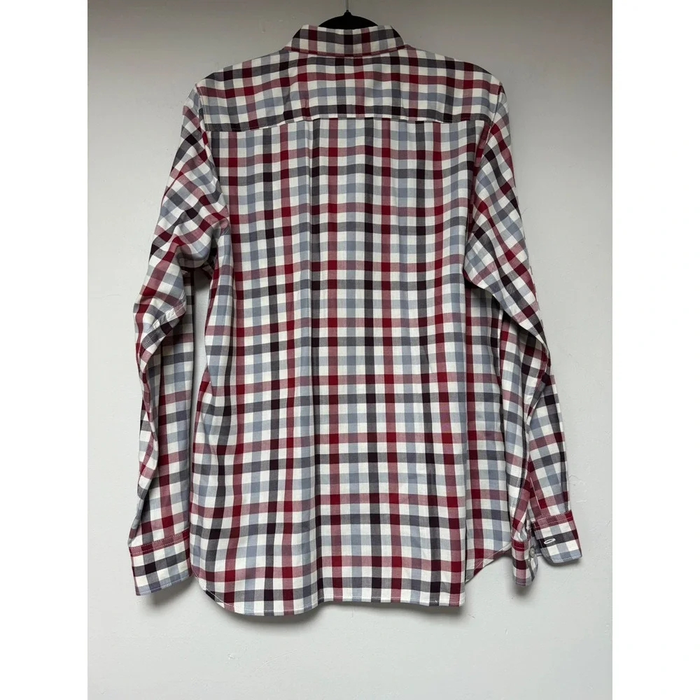 The North Face Mens Plaid Button Down Long Sleeve‎ Shirt - Medium